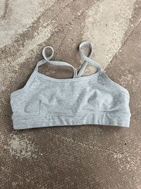 ALO yoga grey bra